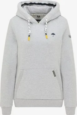 Schmuddelwedda Hoodies Sweatshirt Dames Grijs