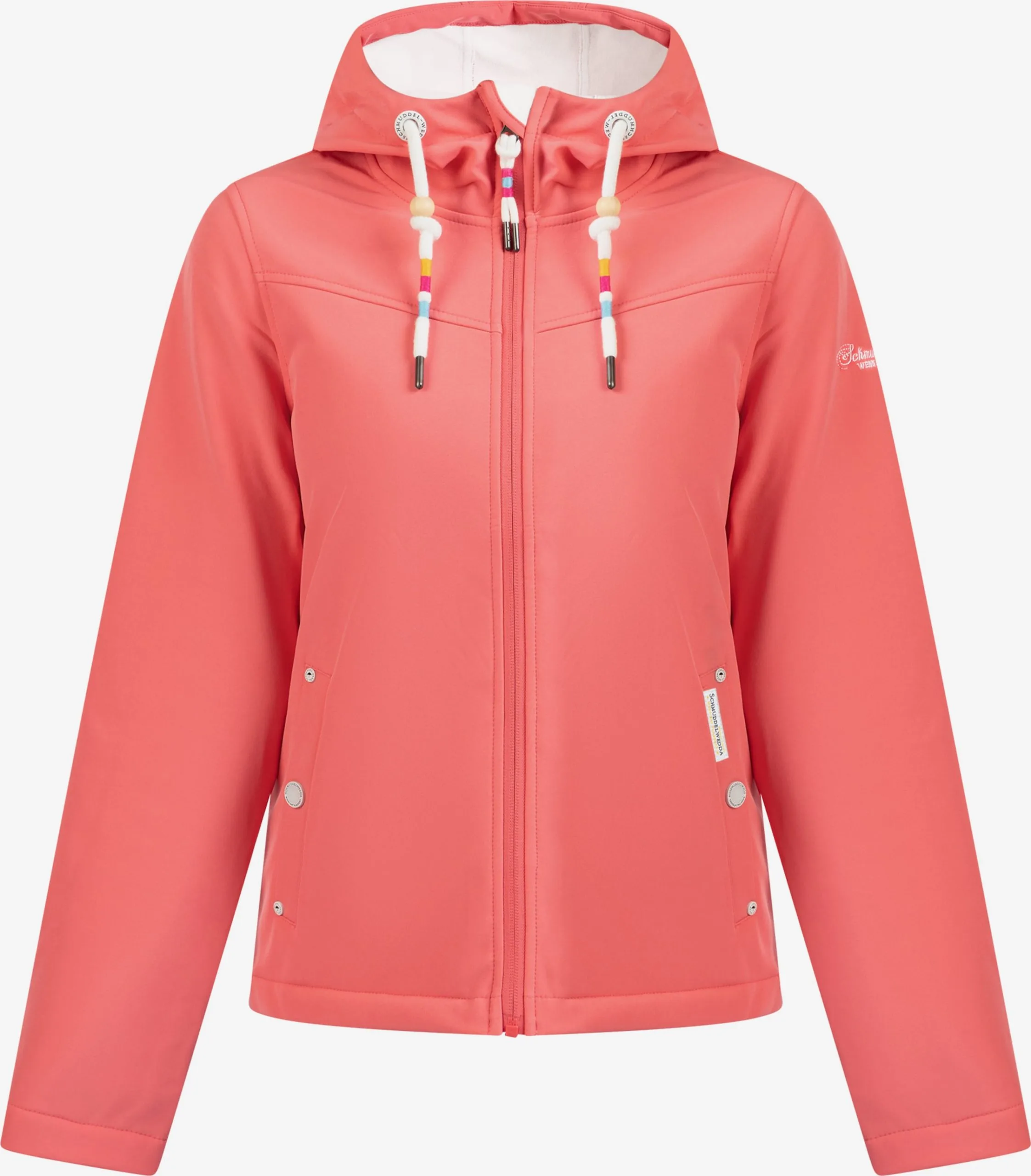 Schmuddelwedda Outdoor Jassen Functionele Jas Dames Koraal 3 Schmuddelwedda Outdoor Jassen Functionele Jas Dames Koraal