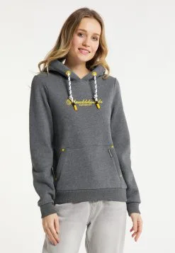 Schmuddelwedda Hoodies Sweatshirt Hamburg Hafencity Dames Grijs Gemêleerd -Schmuddelwedda Verkoopwinkel 5ea94075069fe9445819d4f8f0431738