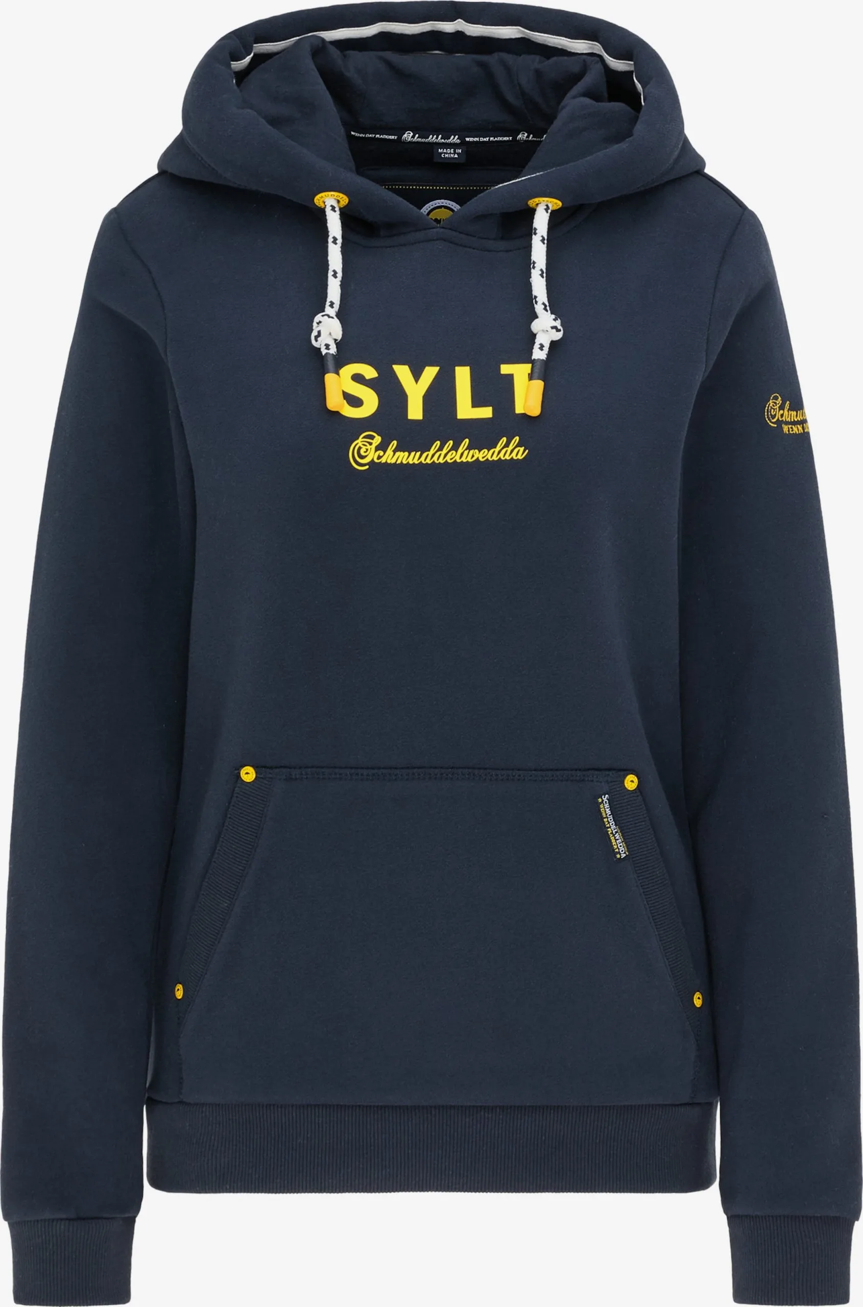 Schmuddelwedda Hoodies Sweatshirt Dames Navy 3 Schmuddelwedda Hoodies Sweatshirt Dames Navy