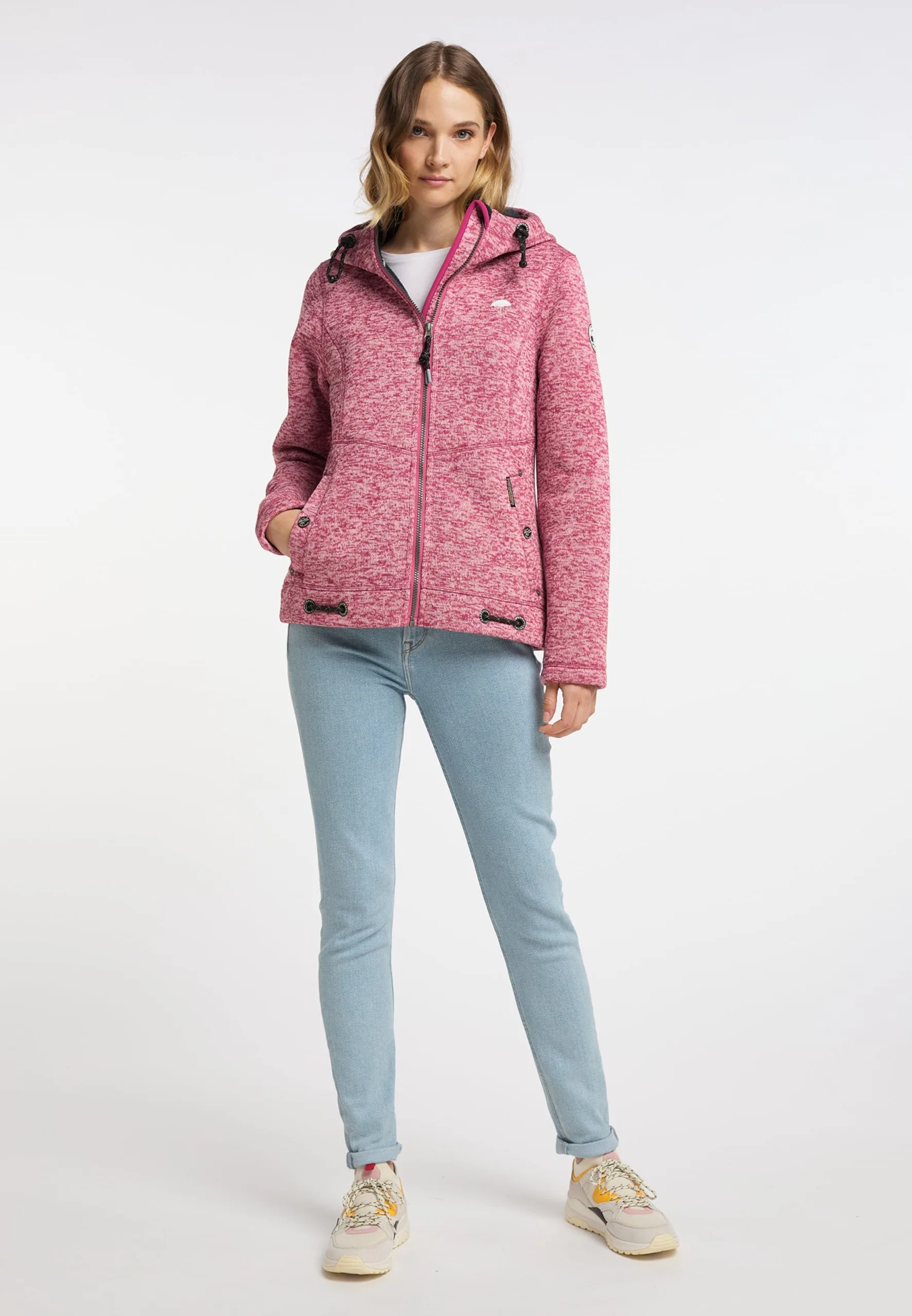 Schmuddelwedda Outdoor Jassen Fleece Jas Dames Rosa / Magenta 6 Schmuddelwedda Outdoor Jassen Fleece Jas Dames Rosa / Magenta - Afbeelding 4