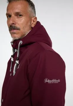 Schmuddelwedda Winterjassen Winterjas Heren Wijnrood -Schmuddelwedda Verkoopwinkel 64390e8b0c2ee848a29dd032f7cf3e34