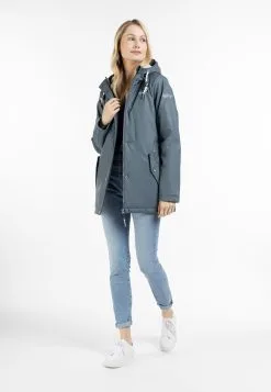 Schmuddelwedda Outdoor Jassen Functionele Jas Dames Smoky Blue -Schmuddelwedda Verkoopwinkel 6955b0de3fa913e5cff0a82b7c1b4b0f