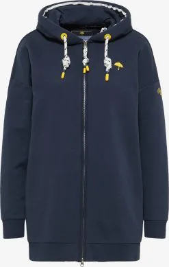 Schmuddelwedda Sweatvesten Sweatvest Dames Marine