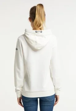 Schmuddelwedda Hoodies Sweatshirt Dames Wit -Schmuddelwedda Verkoopwinkel 74e247c7fa72523bc2adf5fb9f9a463e