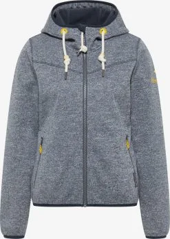 Schmuddelwedda Outdoor Jassen Fleece Jas Dames Blauw Gemêleerd