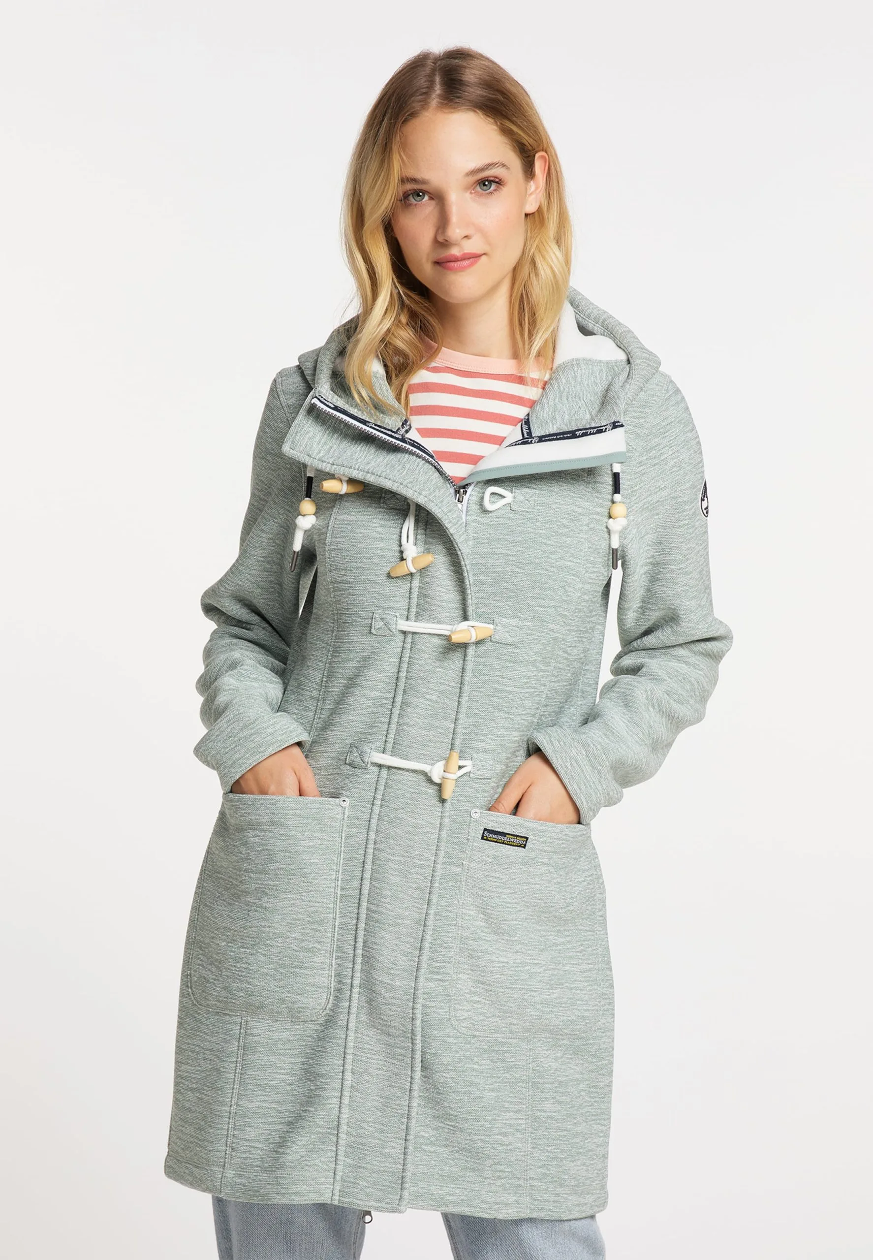 Schmuddelwedda Outdoor Jassen Fleece Jas Dames Mintgroen 4 Schmuddelwedda Outdoor Jassen Fleece Jas Dames Mintgroen - Afbeelding 2