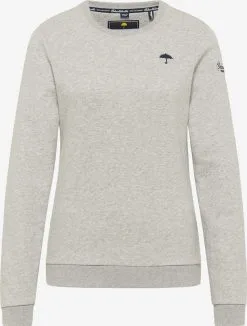 Schmuddelwedda Sweatshirts Sweatshirt Dames Grijs Gemêleerd