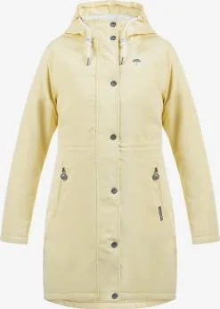 Schmuddelwedda Regenmantels Functionele Mantel Dames Lichtgeel