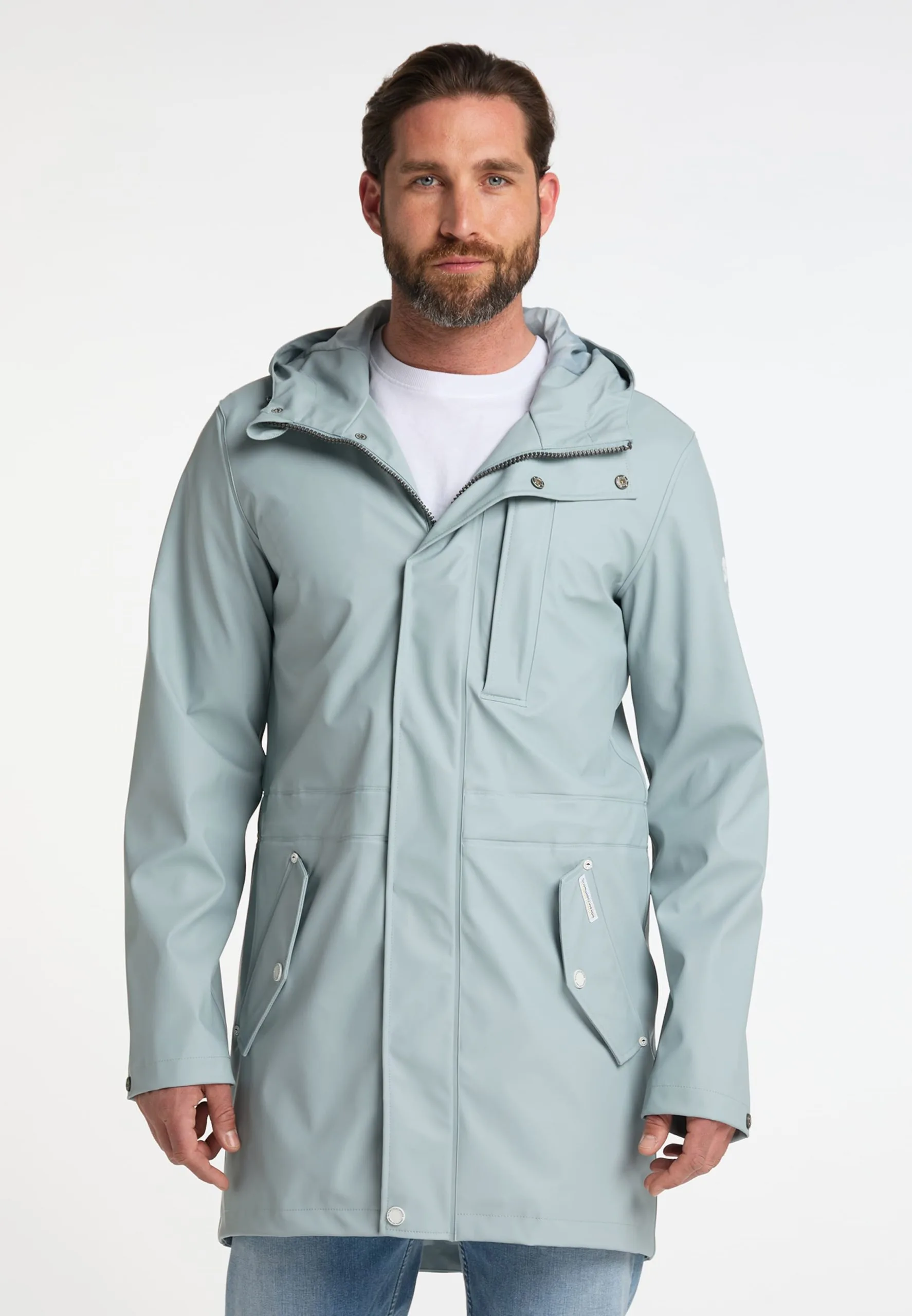 Schmuddelwedda Tussenjassen Tussenparka Incus Heren Mintgroen 4 Schmuddelwedda Tussenjassen Tussenparka Incus Heren Mintgroen - Afbeelding 2