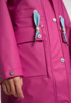 Schmuddelwedda Regenmantels Functionele Mantel Incus Dames Fuchsia -Schmuddelwedda Verkoopwinkel 8299fb24d97f7781f47609c1ac4667f5