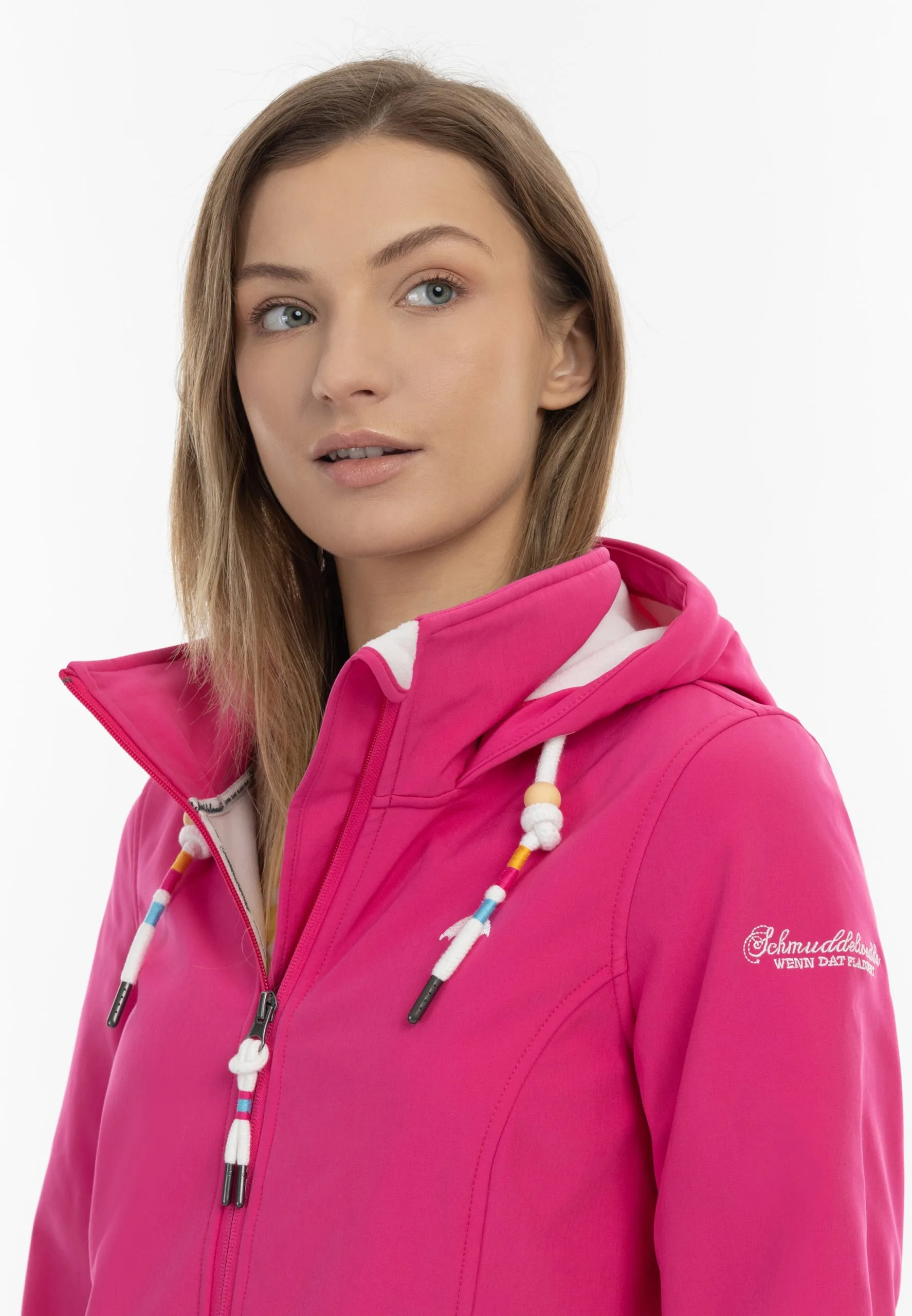 Schmuddelwedda Outdoor Jassen Functionele Jas Dames Pink 8 Schmuddelwedda Outdoor Jassen Functionele Jas Dames Pink - Afbeelding 6