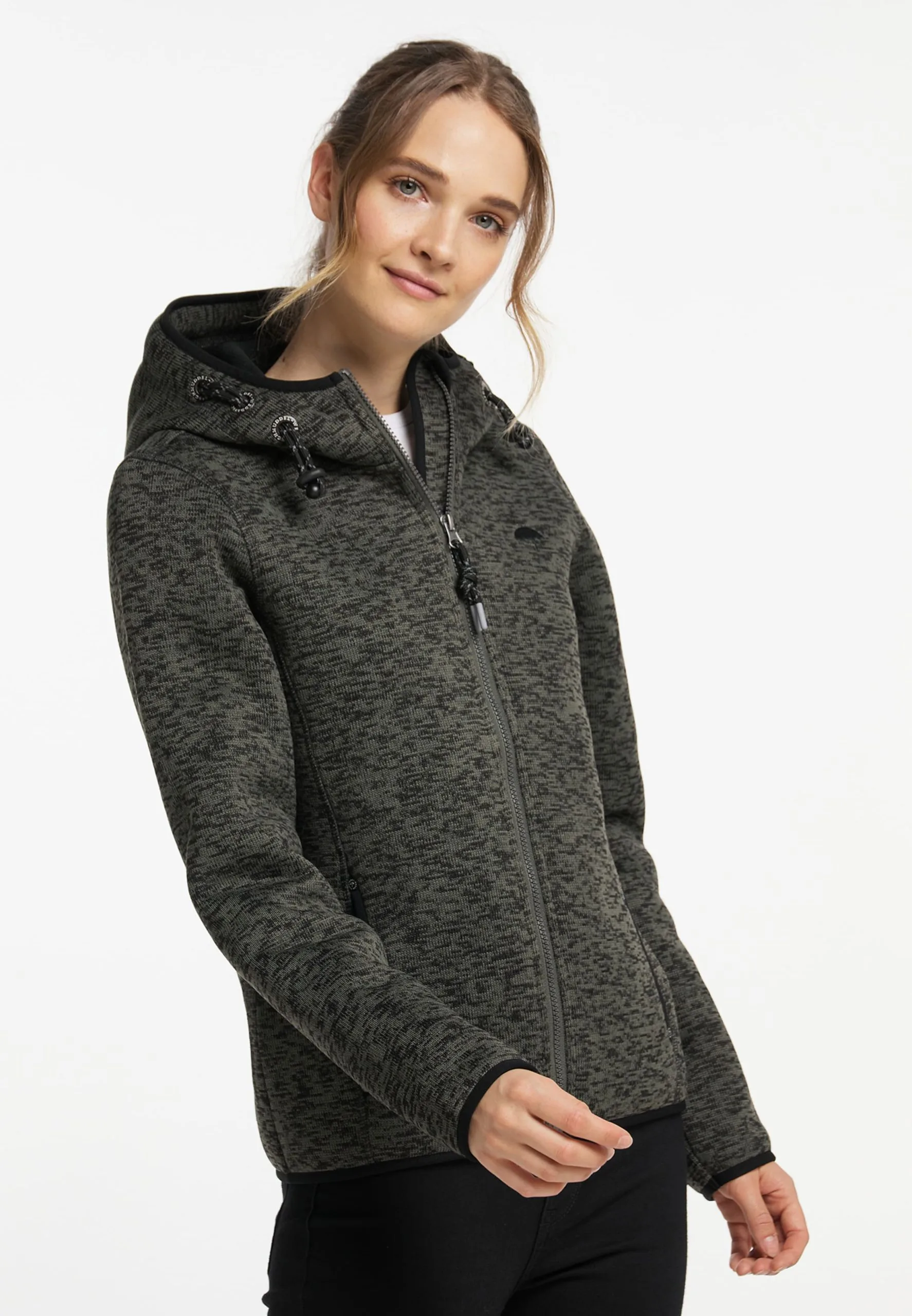 Schmuddelwedda Outdoor Jassen Fleece Jas Dames Olijfgroen 4 Schmuddelwedda Outdoor Jassen Fleece Jas Dames Olijfgroen - Afbeelding 2