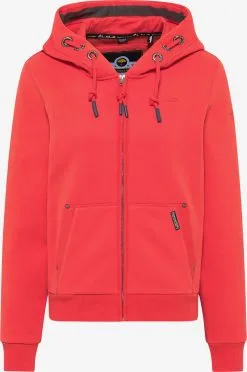 Schmuddelwedda Sweatvesten Sweatvest Dames Rood