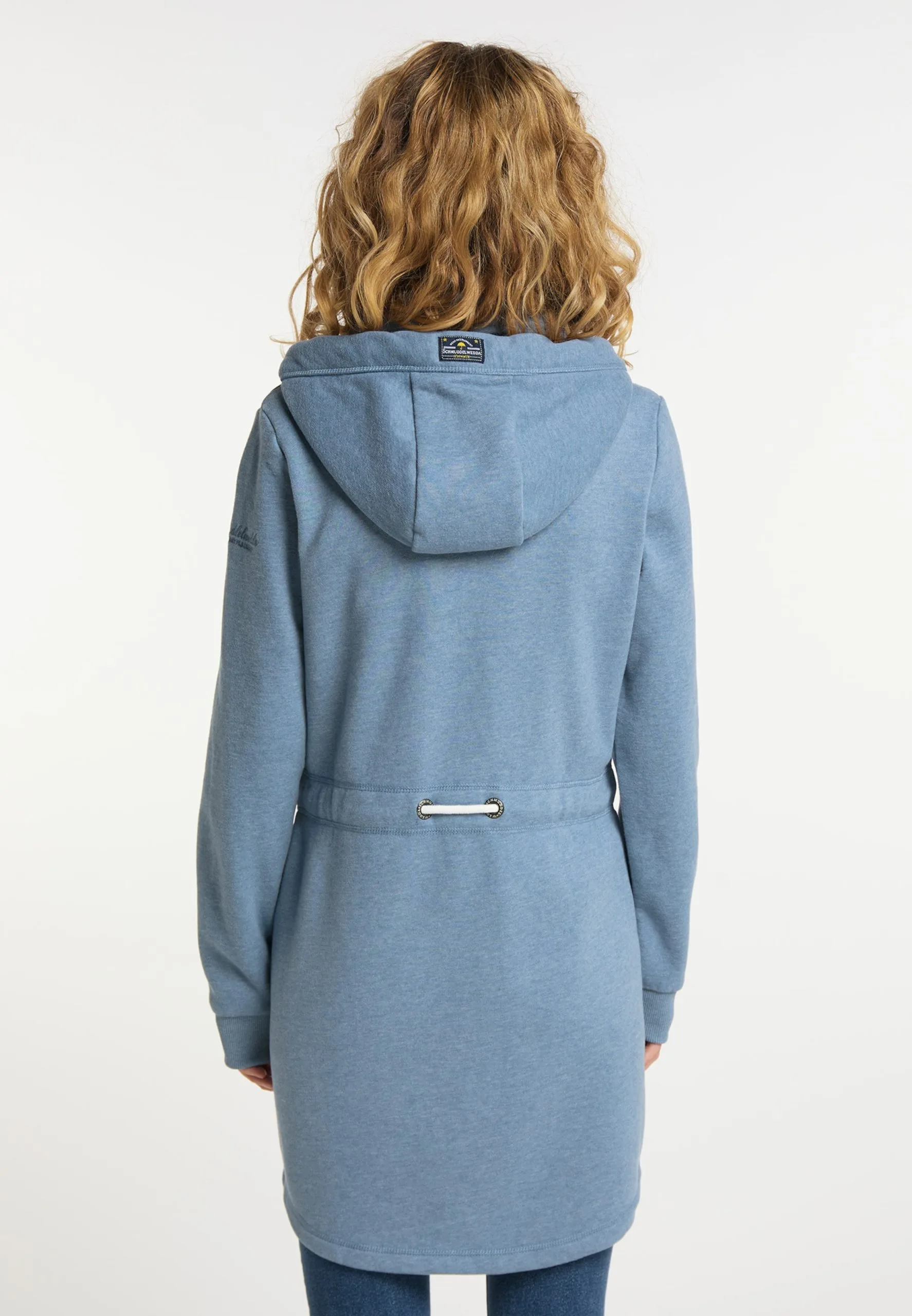 Schmuddelwedda Sweatvesten Sweatvest Dames Blauw Gemêleerd 5 Schmuddelwedda Sweatvesten Sweatvest Dames Blauw Gemêleerd - Afbeelding 3