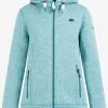 Schmuddelwedda Outdoor Jassen Fleece Jas Dames Blauw