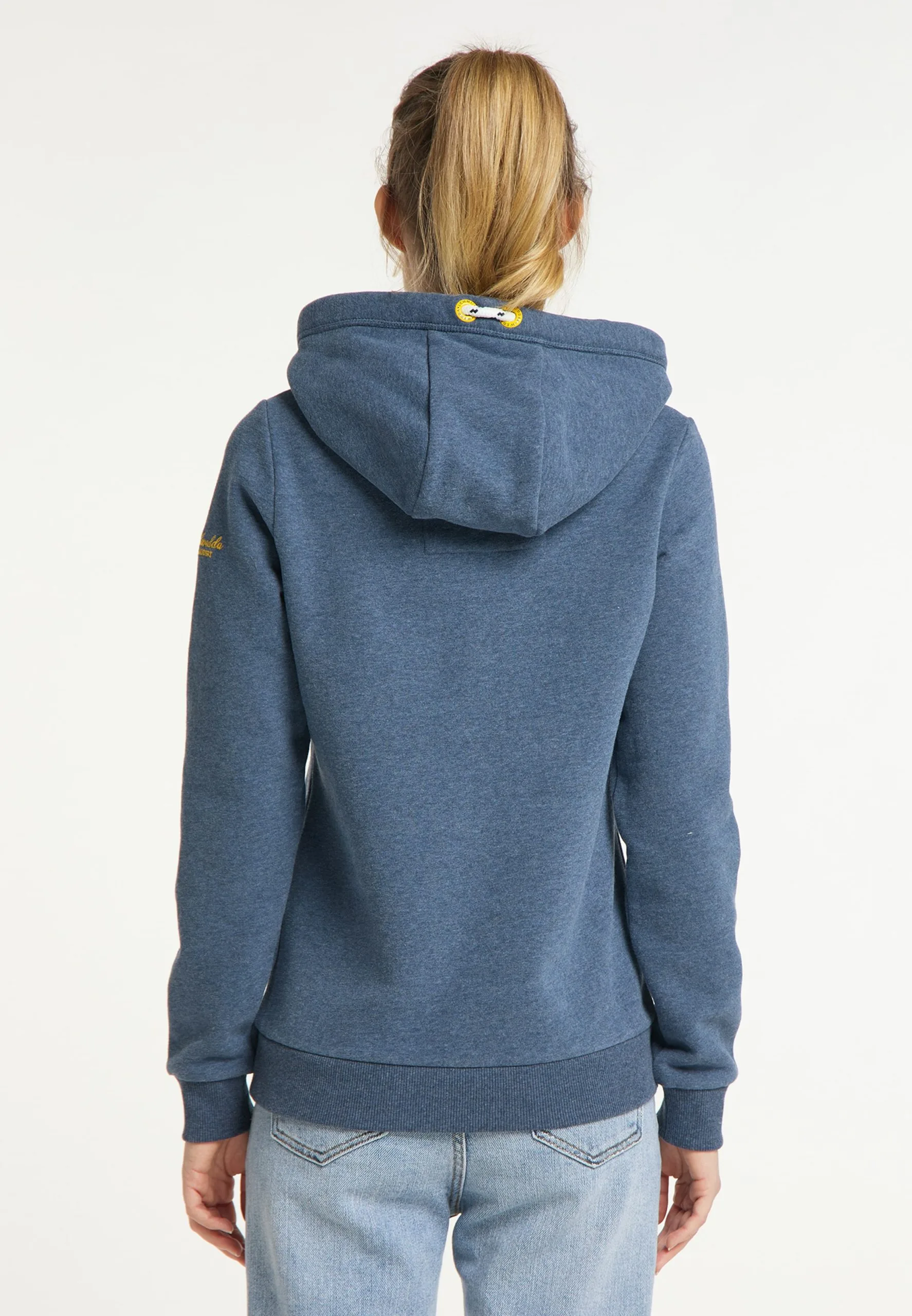 Schmuddelwedda Hoodies Sweatshirt Dames Blauw 5 Schmuddelwedda Hoodies Sweatshirt Dames Blauw - Afbeelding 3