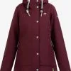 Schmuddelwedda Outdoor Jassen Functionele Jas Dames Bordeaux