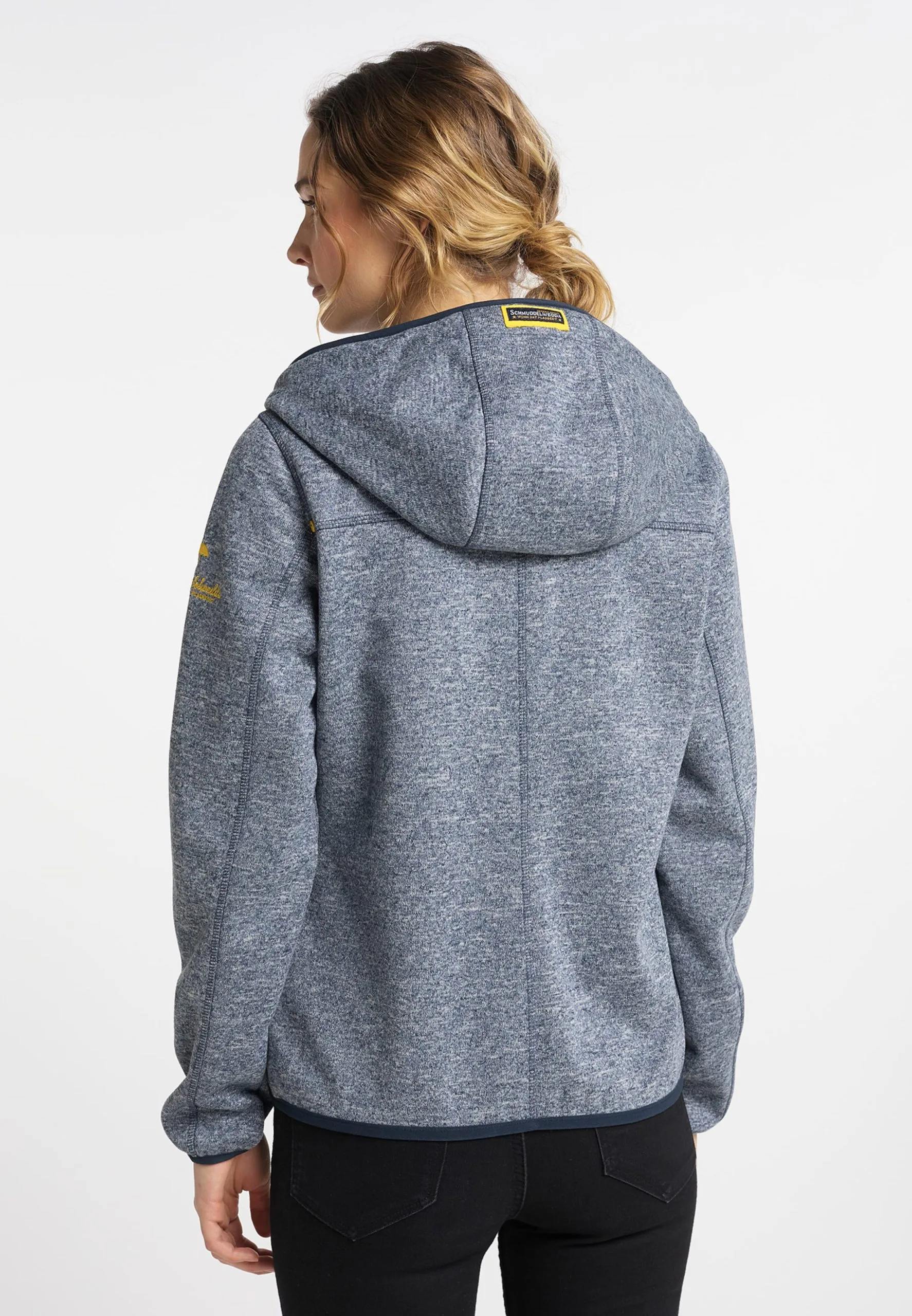 Schmuddelwedda Outdoor Jassen Fleece Jas Dames Blauw Gemêleerd 5 Schmuddelwedda Outdoor Jassen Fleece Jas Dames Blauw Gemêleerd - Afbeelding 3
