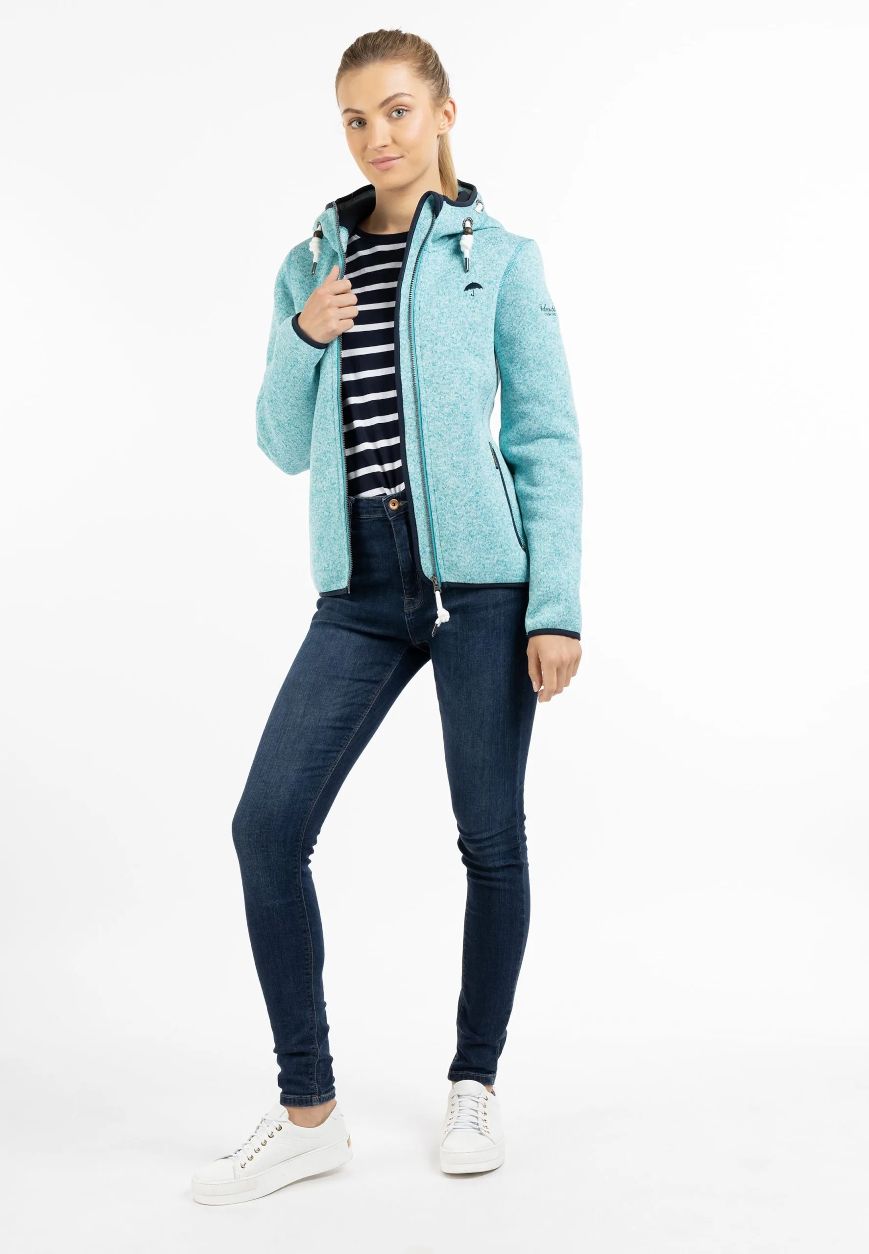 Schmuddelwedda Outdoor Jassen Fleece Jas Dames Groen 7 Schmuddelwedda Outdoor Jassen Fleece Jas Dames Groen - Afbeelding 5