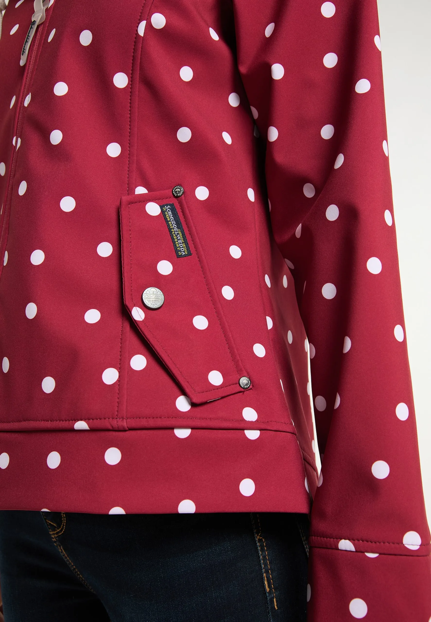 Schmuddelwedda Outdoor Jassen Functionele Jas Dames Rood 7 Schmuddelwedda Outdoor Jassen Functionele Jas Dames Rood - Afbeelding 5