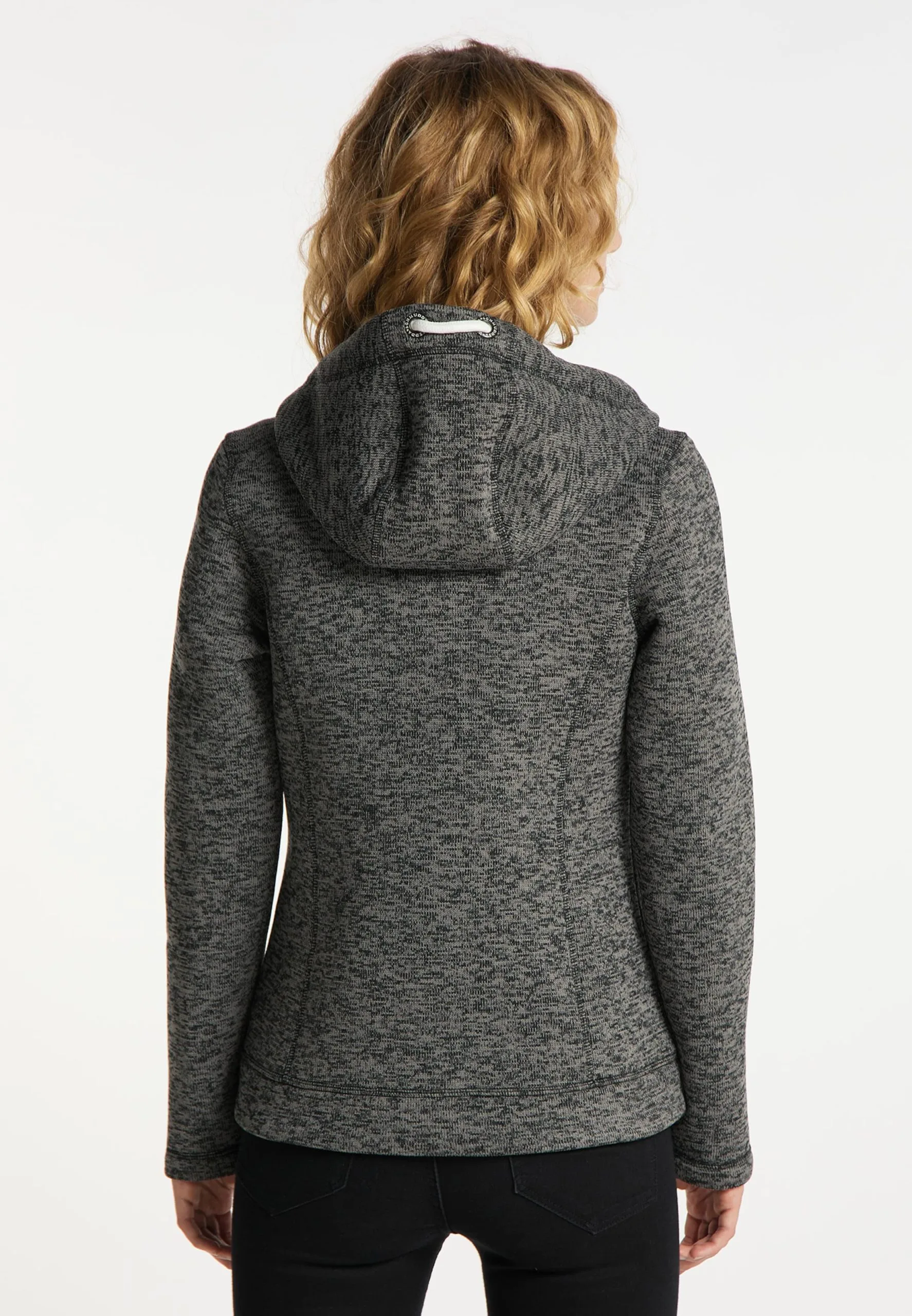 Schmuddelwedda Outdoor Jassen Fleece Jas Dames Grijs Gemêleerd 5 Schmuddelwedda Outdoor Jassen Fleece Jas Dames Grijs Gemêleerd - Afbeelding 3