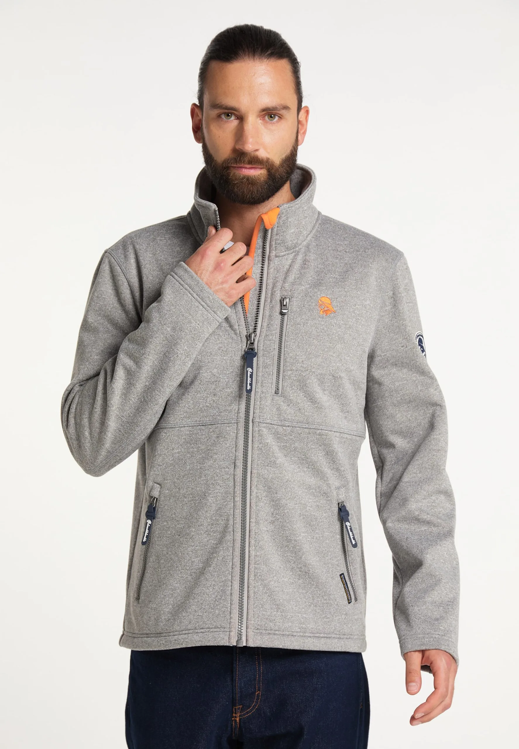 Schmuddelwedda Tussenjassen Tussenjas Heren Grijs Gemêleerd 4 Schmuddelwedda Tussenjassen Tussenjas Heren Grijs Gemêleerd - Afbeelding 2