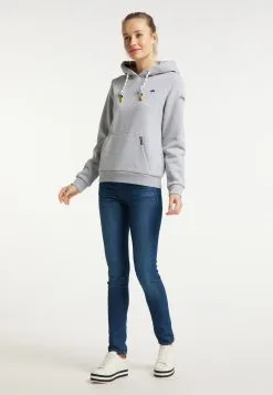 Schmuddelwedda Hoodies Sweatshirt Dames Grijs -Schmuddelwedda Verkoopwinkel afad6715098aa33be7f57afc039dcb0a