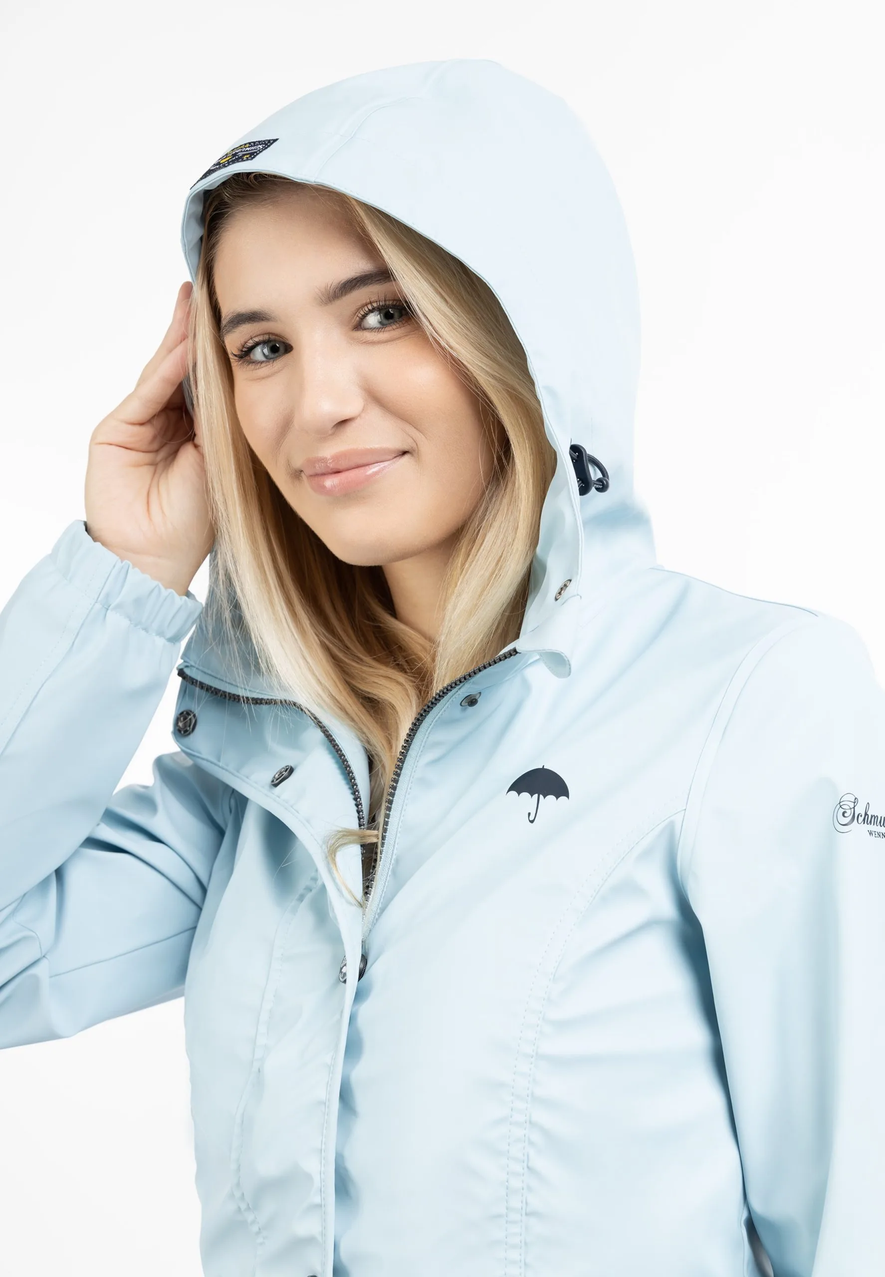 Schmuddelwedda Regenmantels Functionele Mantel Dames Mintgroen 7 Schmuddelwedda Regenmantels Functionele Mantel Dames Mintgroen - Afbeelding 5