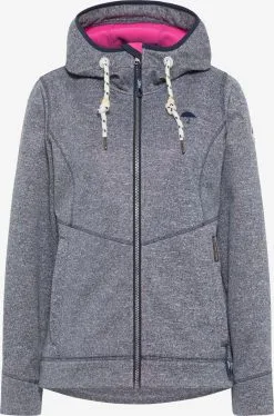 Schmuddelwedda Outdoor Jassen Functionele Jas Dames Lichtgrijs / Grijs Gemêleerd