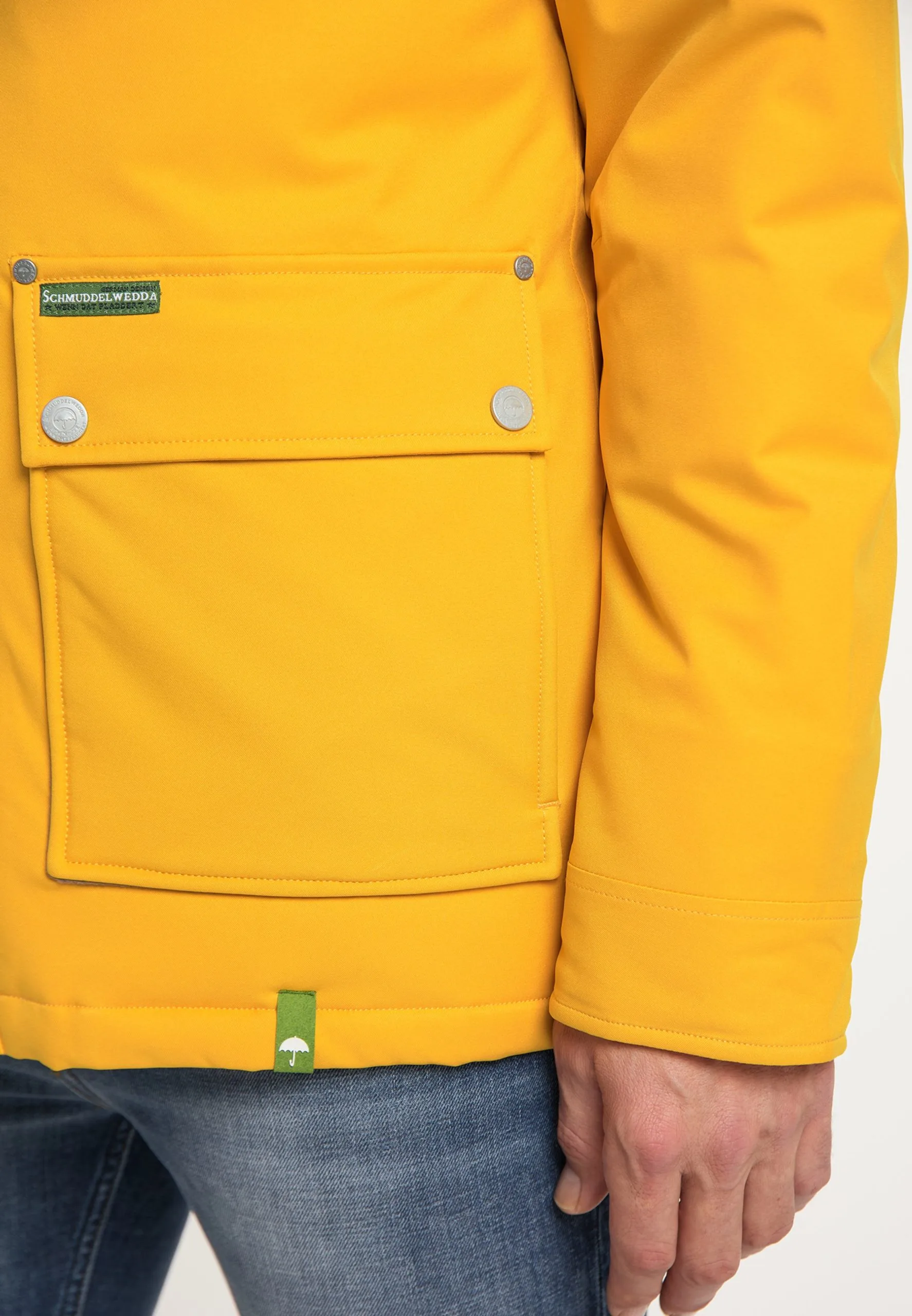 Schmuddelwedda Winterjassen Winterjas Heren Goudgeel 7 Schmuddelwedda Winterjassen Winterjas Heren Goudgeel - Afbeelding 5