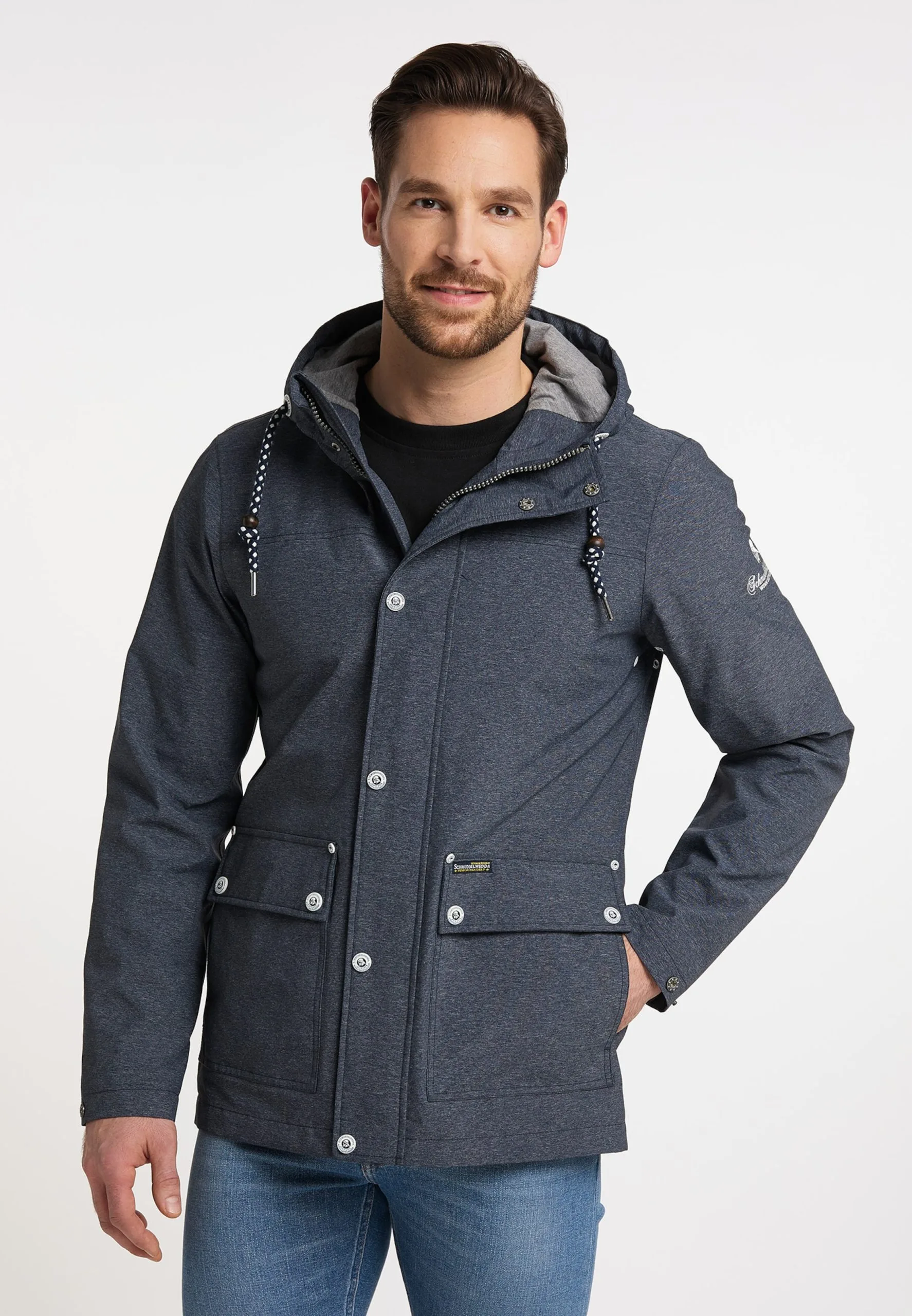 Schmuddelwedda Tussenjassen Tussenjas Halee Heren Duifblauw 4 Schmuddelwedda Tussenjassen Tussenjas Halee Heren Duifblauw - Afbeelding 2