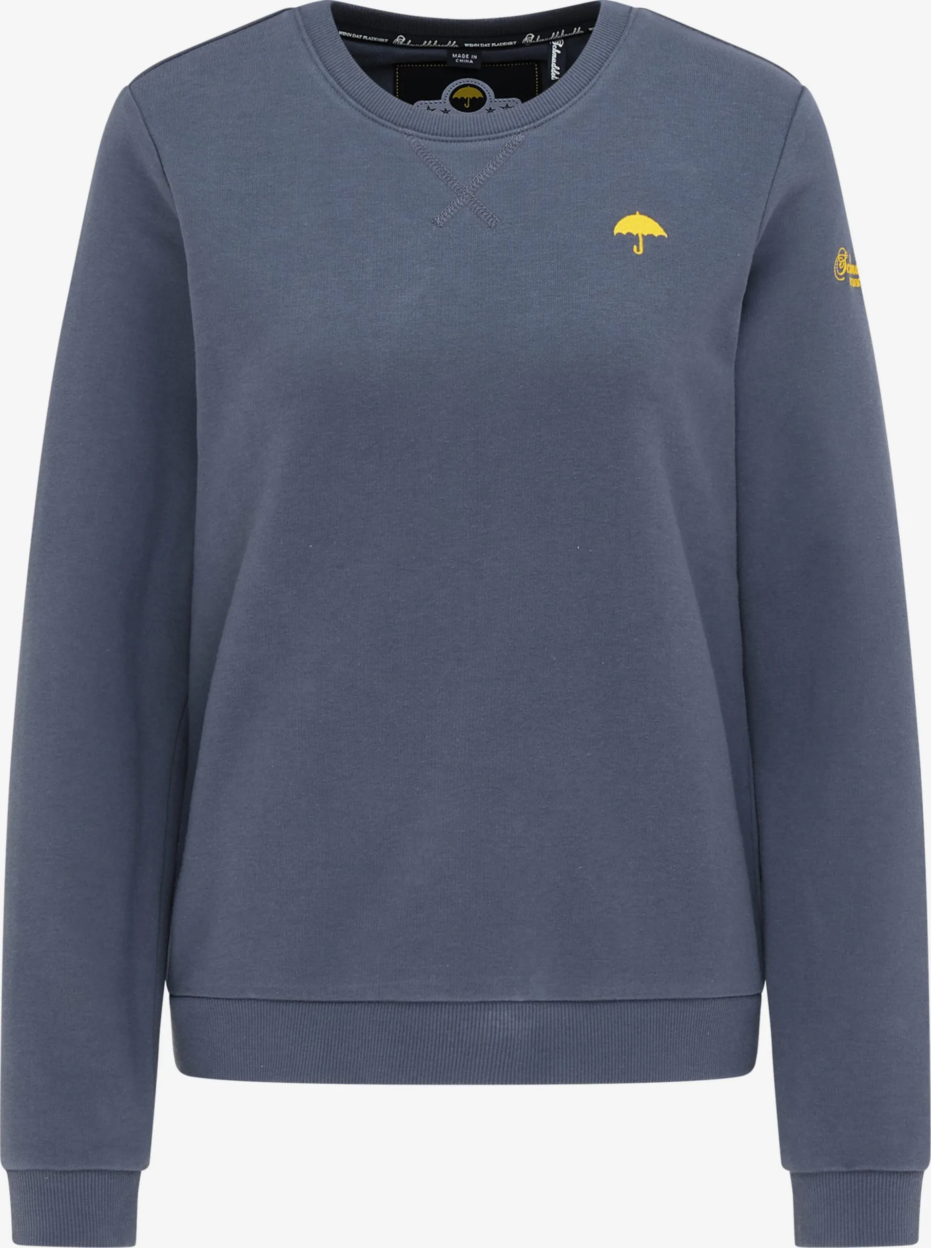 Schmuddelwedda Sweatshirts Sweatshirt Dames Marine 3 Schmuddelwedda Sweatshirts Sweatshirt Dames Marine