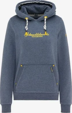 Schmuddelwedda Hoodies Sweatshirt Travemünde Dames Marine