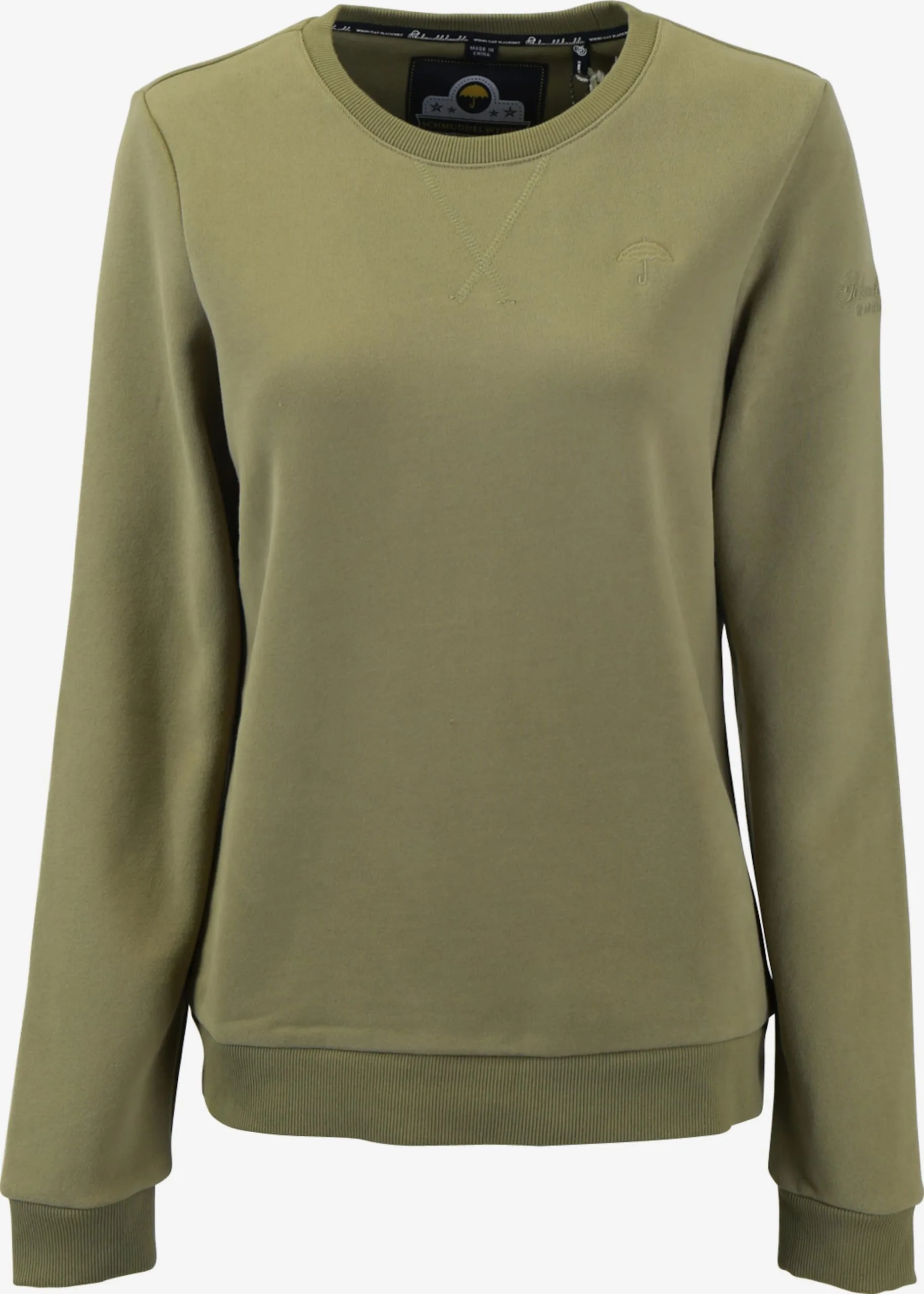 Schmuddelwedda Sweatshirts Sweatshirt Dames Kaki 3 Schmuddelwedda Sweatshirts Sweatshirt Dames Kaki