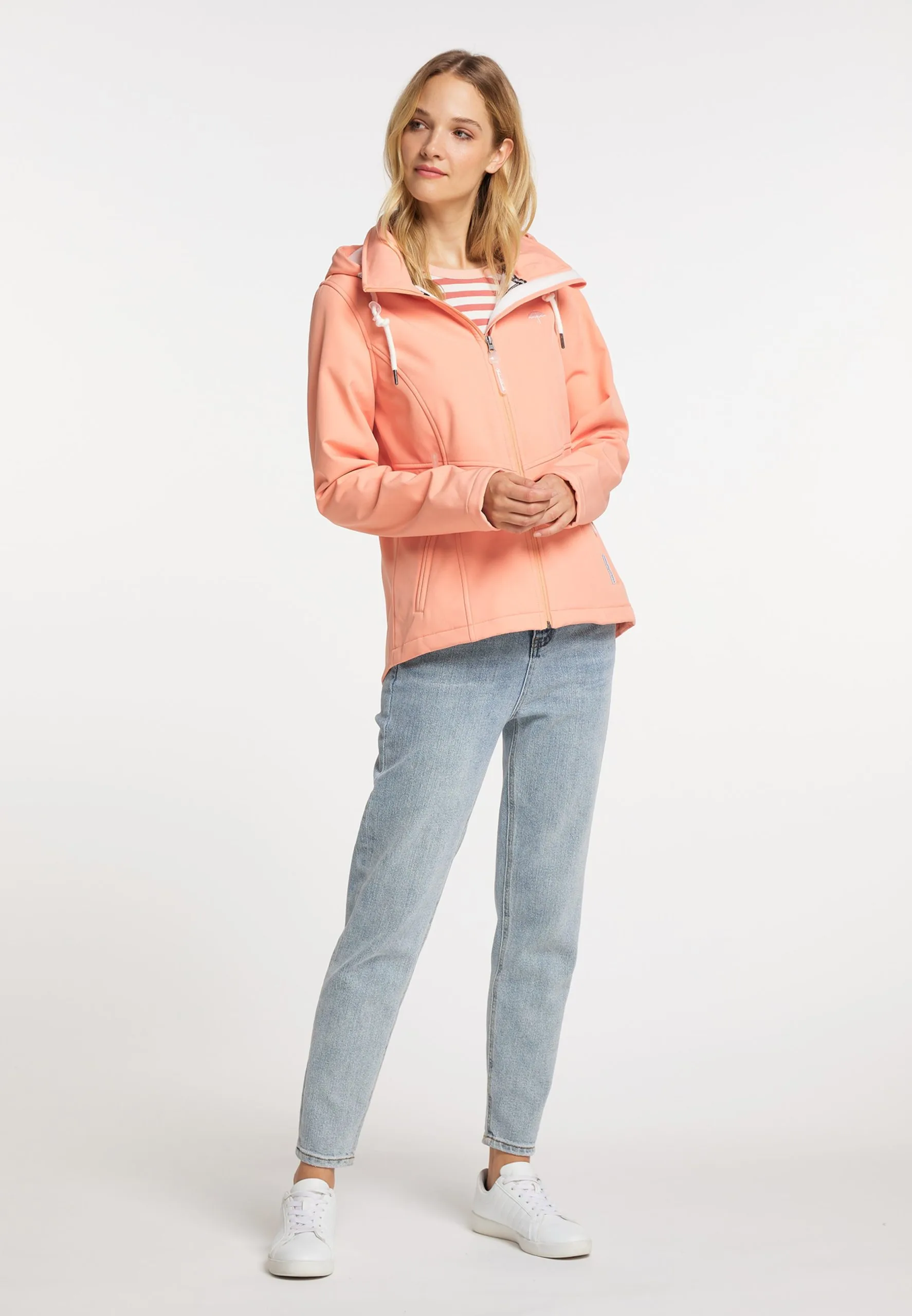 Schmuddelwedda Outdoor Jassen Functionele Jas Dames Zalm Roze 6 Schmuddelwedda Outdoor Jassen Functionele Jas Dames Zalm Roze - Afbeelding 4