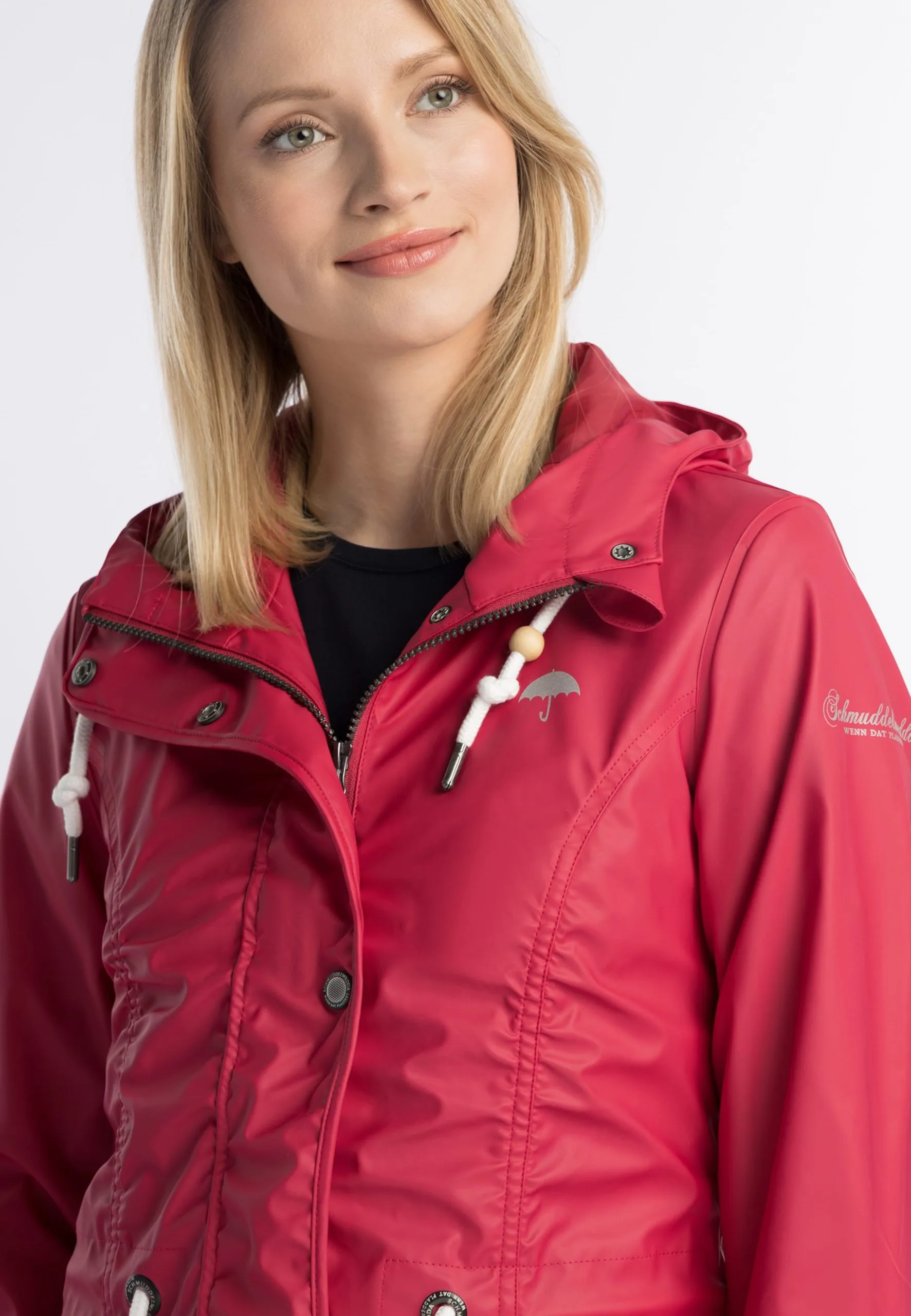 Schmuddelwedda Regenmantels Functionele Mantel Dames Pink 7 Schmuddelwedda Regenmantels Functionele Mantel Dames Pink - Afbeelding 5