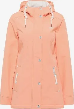 Schmuddelwedda Outdoor Jassen Functionele Jas Dames Oranje / Zalm Roze