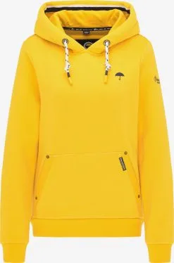 Schmuddelwedda Hoodies Sweatshirt Dames Geel