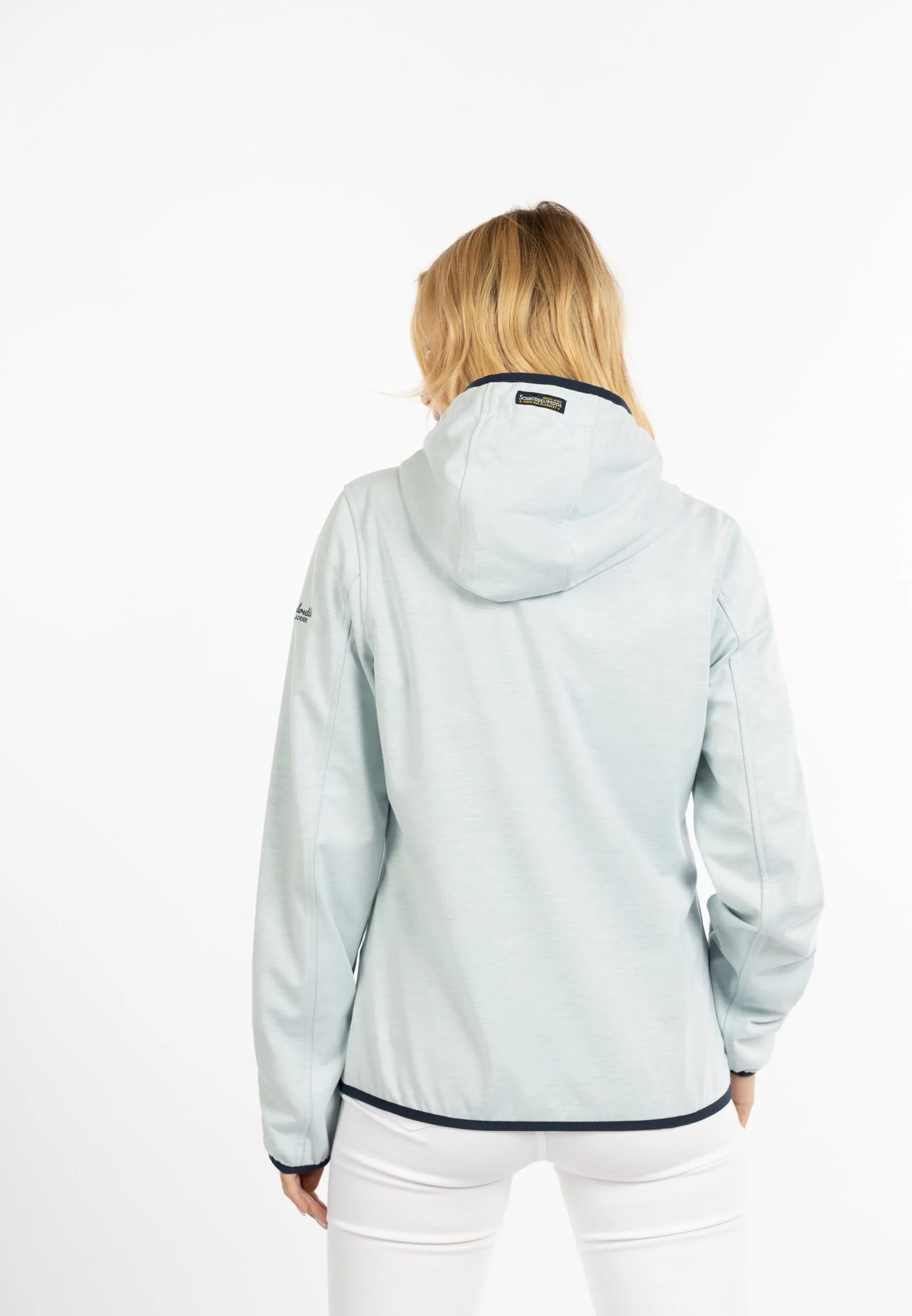 Schmuddelwedda Outdoor Jassen Functionele Jas Dames Navy / Pastelblauw 6 Schmuddelwedda Outdoor Jassen Functionele Jas Dames Navy / Pastelblauw - Afbeelding 4