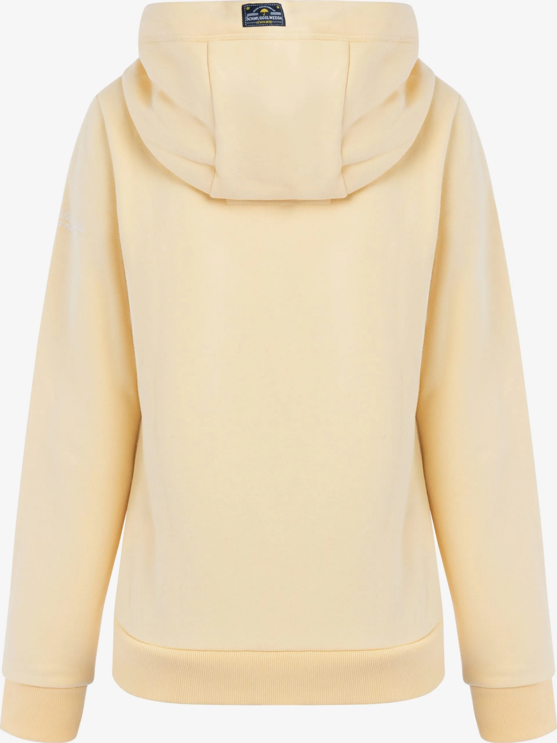 Schmuddelwedda Sweatvesten Sweatvest Dames Pasteelgeel 4 Schmuddelwedda Sweatvesten Sweatvest Dames Pasteelgeel - Afbeelding 2