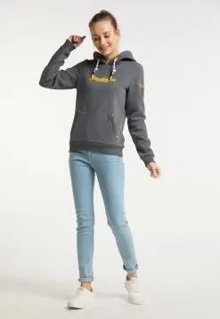 Schmuddelwedda Hoodies Sweatshirt Warnemünde Dames Grijs Gemêleerd -Schmuddelwedda Verkoopwinkel c96df8778c75e6dcb4170a85c19c2ca7