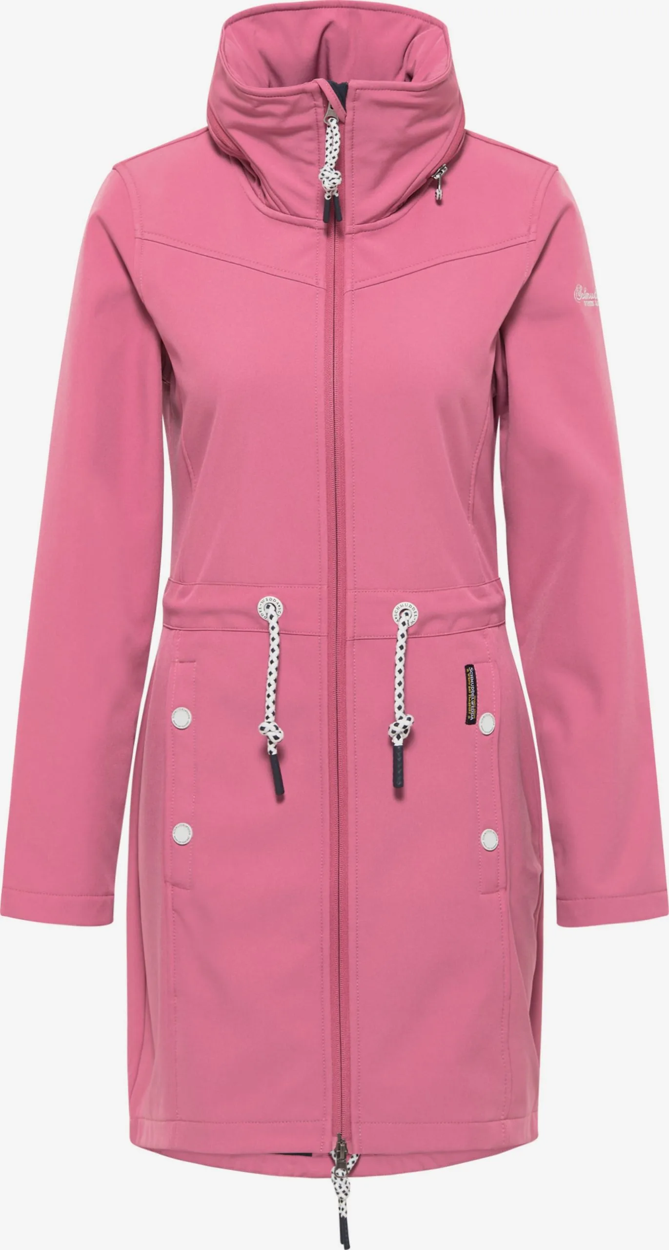 Schmuddelwedda Regenmantels Functionele Mantel Albee Dames Pastelrood 3 Schmuddelwedda Regenmantels Functionele Mantel Albee Dames Pastelrood