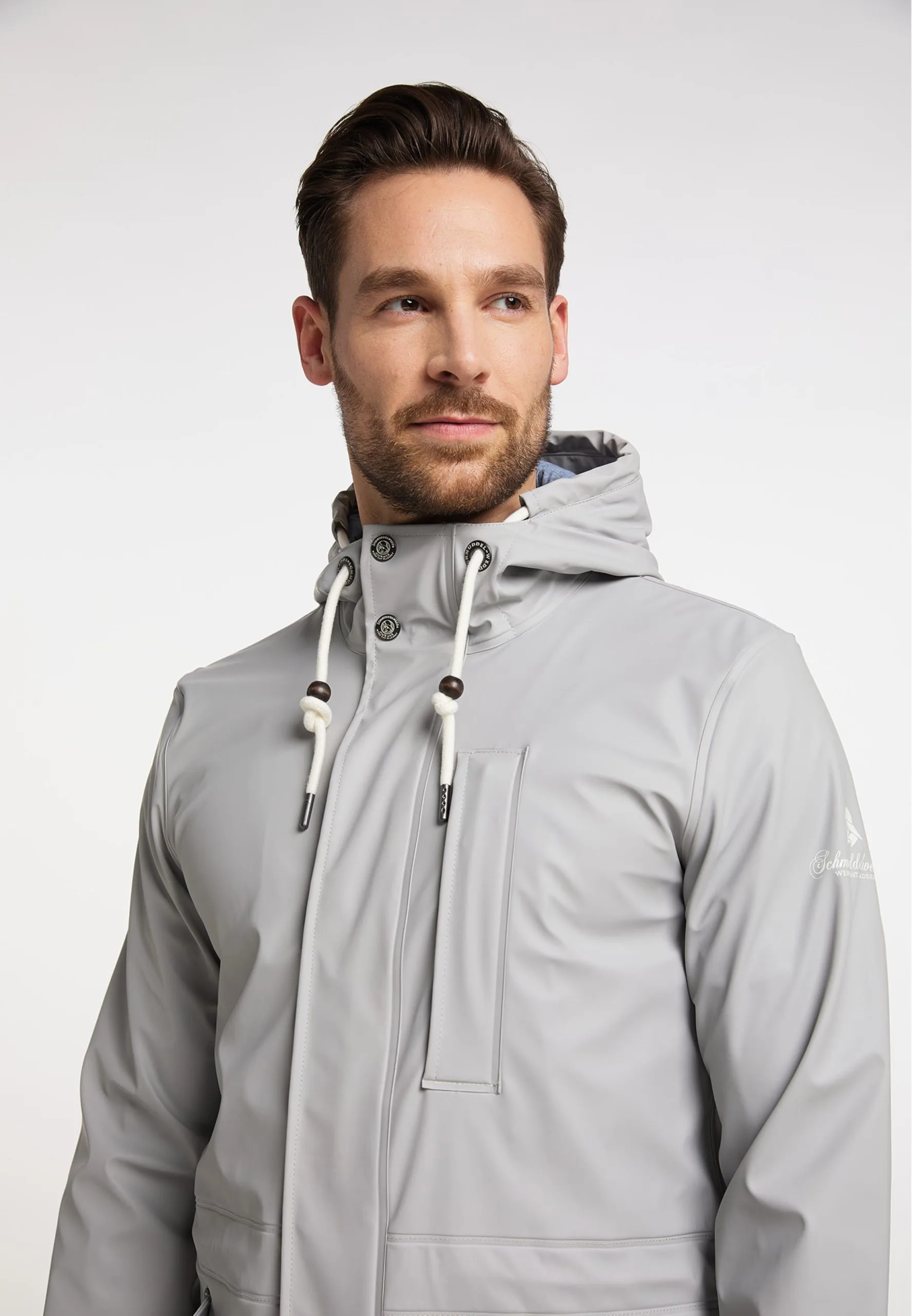 Schmuddelwedda Tussenjassen Tussenparka Heren Lichtgrijs 7 Schmuddelwedda Tussenjassen Tussenparka Heren Lichtgrijs - Afbeelding 5