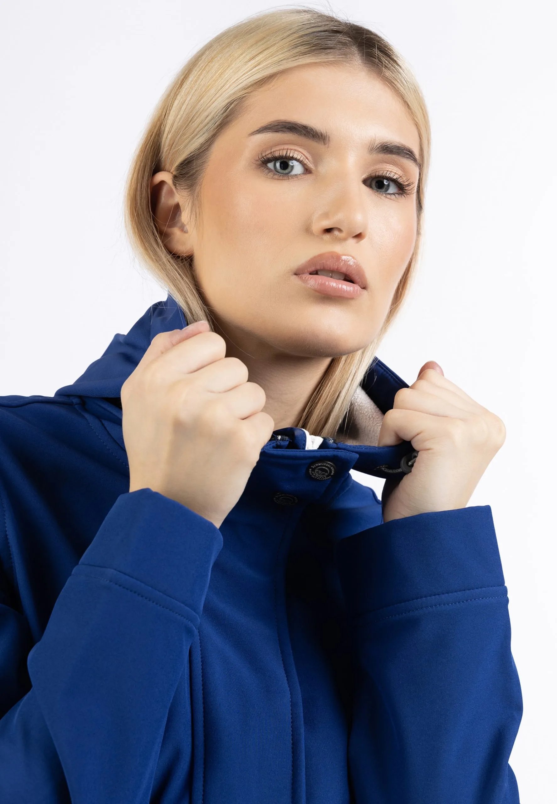 Schmuddelwedda Regenmantels Functionele Mantel Alzette Dames Kobaltblauw 4 Schmuddelwedda Regenmantels Functionele Mantel Alzette Dames Kobaltblauw - Afbeelding 2