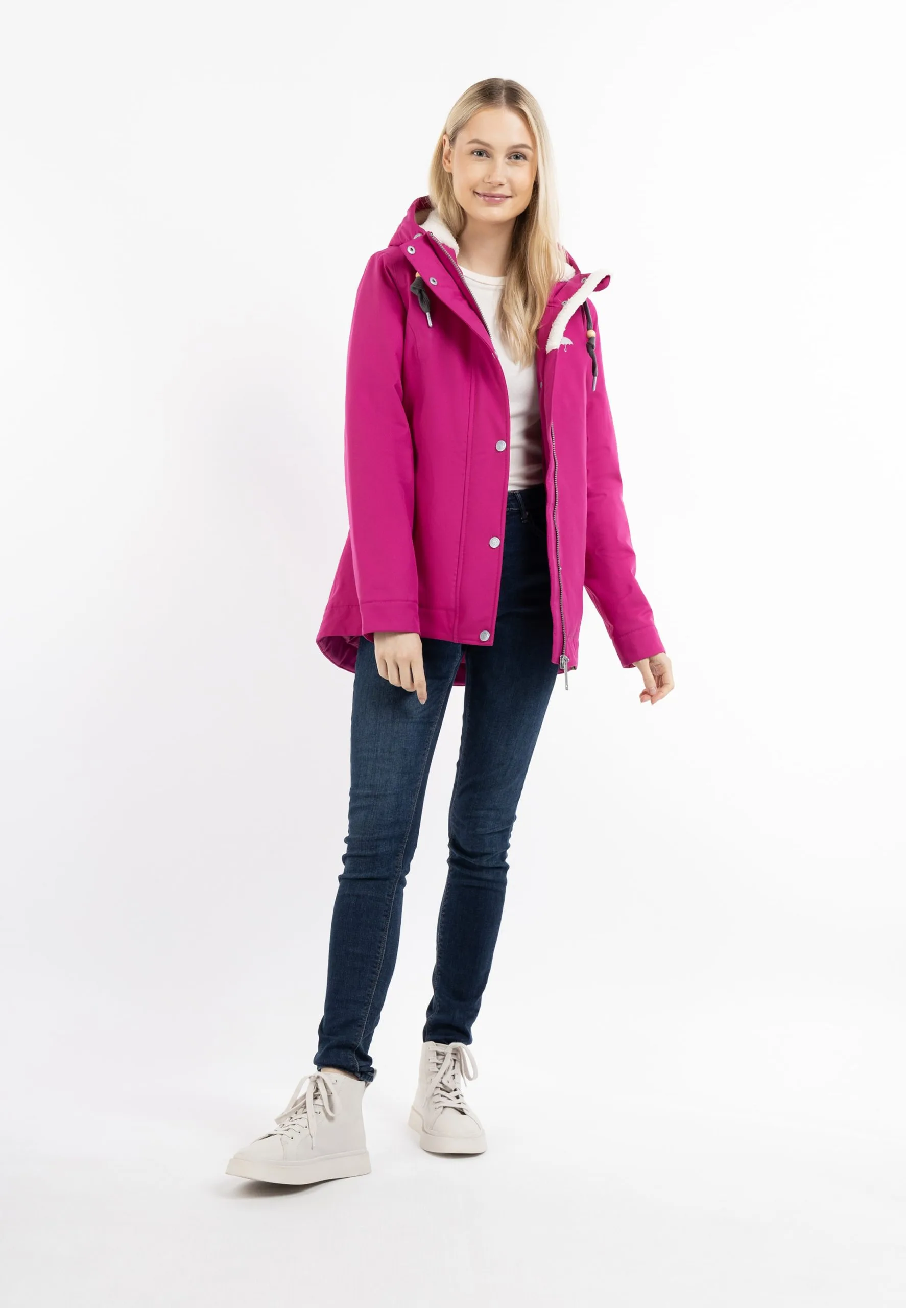 Schmuddelwedda Outdoor Jassen Functionele Jas Dames Magenta 6 Schmuddelwedda Outdoor Jassen Functionele Jas Dames Magenta - Afbeelding 4