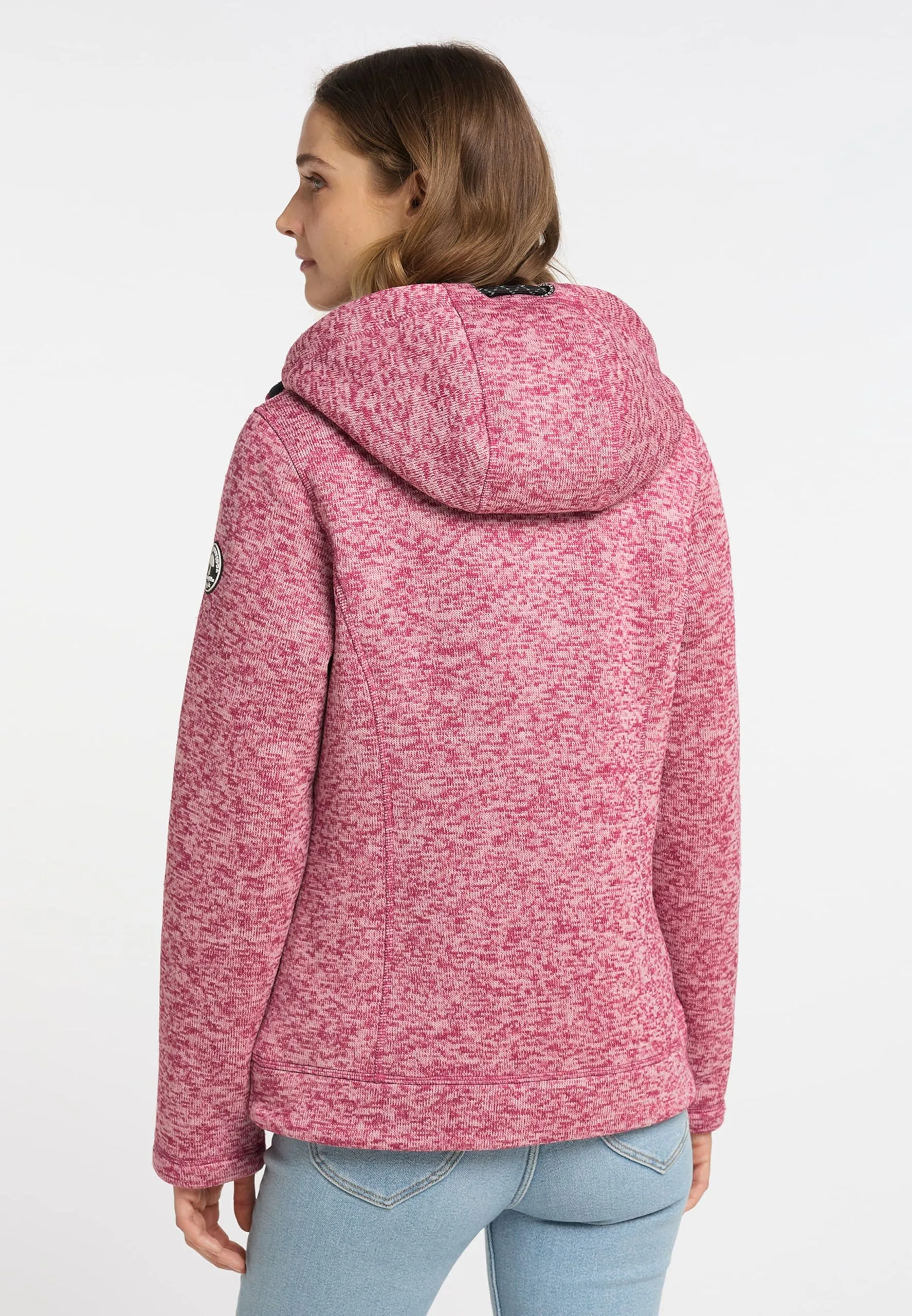 Schmuddelwedda Outdoor Jassen Fleece Jas Dames Rosa / Magenta 5 Schmuddelwedda Outdoor Jassen Fleece Jas Dames Rosa / Magenta - Afbeelding 3