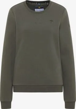 Schmuddelwedda Sweatshirts Sweatshirt Dames Olijfgroen