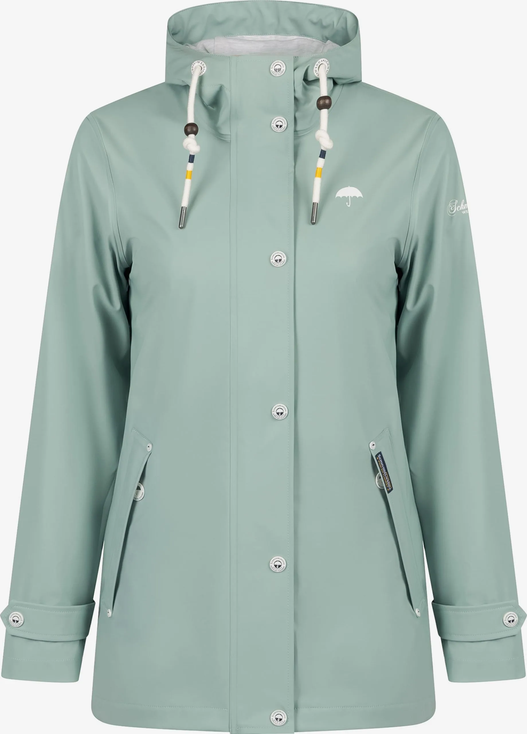 Schmuddelwedda Outdoor Jassen Functionele Jas Dames Mintgroen 3 Schmuddelwedda Outdoor Jassen Functionele Jas Dames Mintgroen