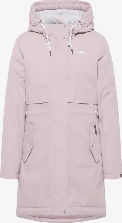 Schmuddelwedda Regenmantels Tussenmantel Dames Rosa